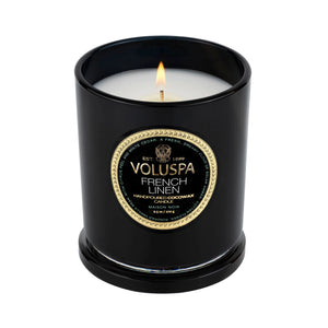 French Linen Boxed Classic Candle