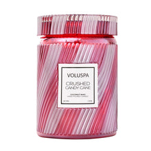 Load image into Gallery viewer, Crushed Candy Cane Large Jar Candle
