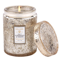 Load image into Gallery viewer, Gilt Pomander &amp; Hinoki Small Jar Candle
