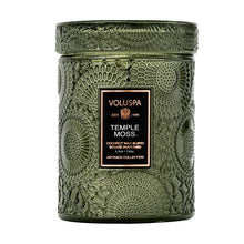 Load image into Gallery viewer, Temple Moss Small Glass Jar Candle
