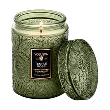 Load image into Gallery viewer, Temple Moss Small Glass Jar Candle
