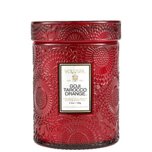Load image into Gallery viewer, Goji Tarocco Orange Small Jar Candle
