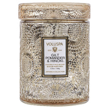 Load image into Gallery viewer, Gilt Pomander &amp; Hinoki Small Jar Candle
