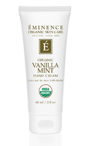 Organic Vanilla Mint Hand Cream